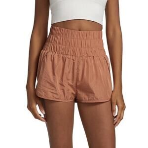 Free People Movement Size XS Brushed Apricot The Way Home Shorts Athletic Shorts
